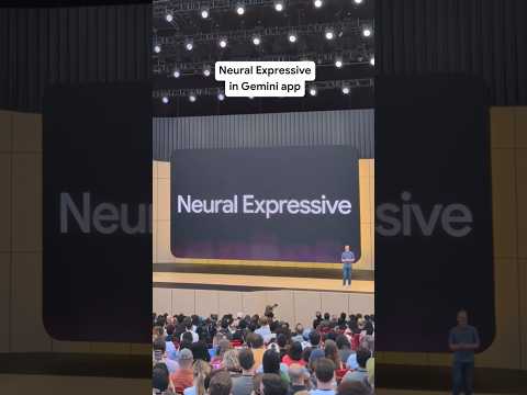 Meet Neural Expressive, the new visual language for the Gemini app. thumbnail