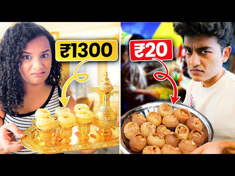 Trying India's Most EXPENSIVE Pani Puri (Golgappe) thumbnail