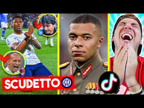 È FINITA!! INTER CAMPIONE ma è DISASTRO MILAN e NAPOLI + MEME MBAPPE - REAZIONE ai TIKTOK sul CALCIO thumbnail
