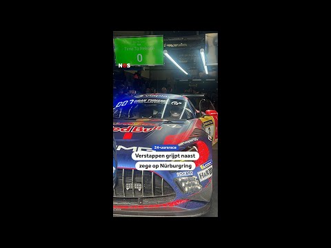Geen zege voor Verstappen op Nürburgring na technisch probleem ❌ thumbnail