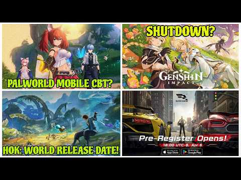 Palworld Mobile CBT2?, Racing Master Registration, Genshin Impact Shutdown, Arena Breakout | Hindi | thumbnail