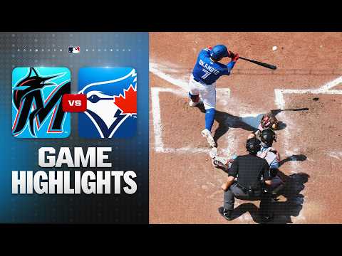 Marlins vs. Blue Jays Game Highlights (5/27/26) | MLB Highlights thumbnail