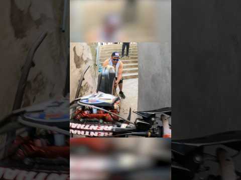 Street Race at Extreme XL Lagares, stairs, stone walls, crazy fans. #dirtbike #motorcycles thumbnail