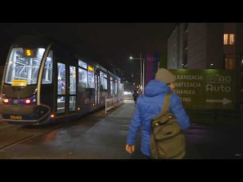 Poland, Wrocław, tram 5 ride from Krakowska to Głubczycka thumbnail