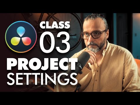 How to Set Up Project Settings in DaVinci Resolve (Class 3) thumbnail