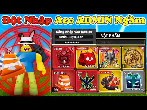 [BloxFruit] Đột Nhập Admin Ngầm Siu Bá Nâng Cấp ACC Nghỉ Game Thành Siêu Cấp thumbnail