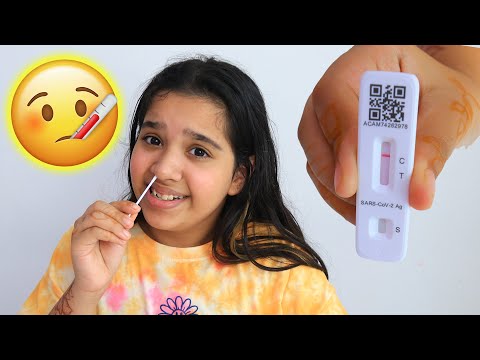 شفا مرضت سوت فحص كورونا في البيت ! طلع فيها كورونا أو لا ؟ thumbnail