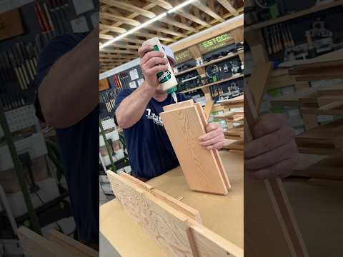 Gluing up the middle of the door with @Titebond 3 and @BoraTool clamps thumbnail