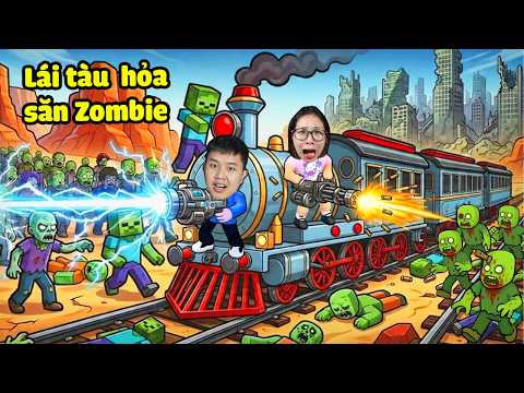 Lái tàu hỏa nâng cấp vũ khí hiện đại săn Zombie bảo vệ thế giới !? bqThanh & Ốc Mua Đồ Xịn Chiến Đấu thumbnail