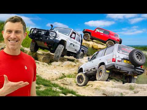 Toyota Land Cruiser OFF-ROAD BATTLE! thumbnail