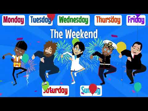 Days of the Week Song | Learn the Days of the Week for Kids thumbnail