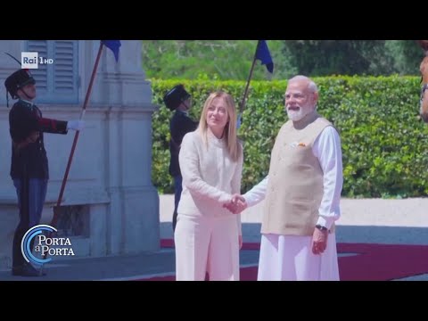 Narendra Modi-Meloni: Il dialogo Italia-India vale 20 miliardi di euro - Portaa porta 20/05/2026 thumbnail