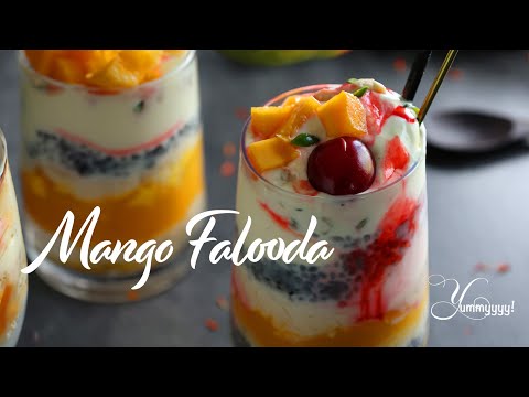The best way to enjoy  the Mango season. Mango falooda thumbnail