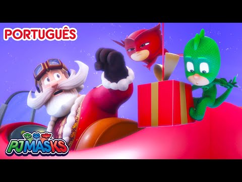 Especial de Natal 🎄Os PJ Masks salvam o Natal!🎅 PJ Masks em Português episódios completos thumbnail