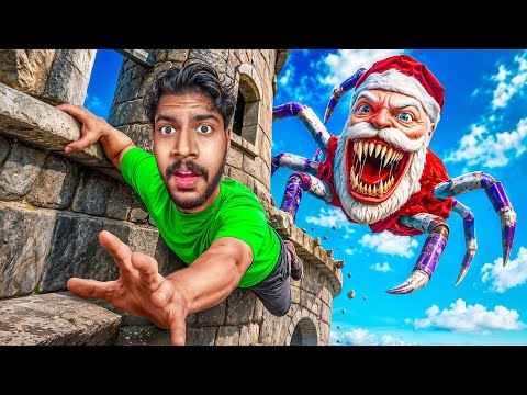 Can i Climb The Scary Gugu Gaga Tower in Roblox!! thumbnail