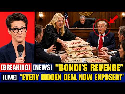 BONDI'S REVENGE: She Just Handed Prosecutors Every Hidden Deal Trump Thought Was Buried thumbnail