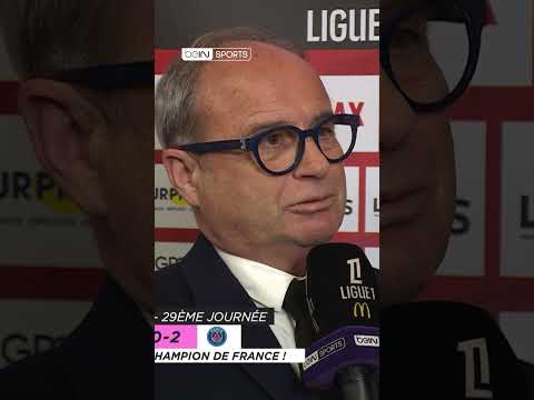 ? Luis Campos se livre sur le mercato du #PSG, en pause jusqu'à la finale de la Ligue des Champions thumbnail