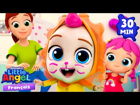 Voilà comment | Comptines avec Bébé Louis | Little Angel Français thumbnail