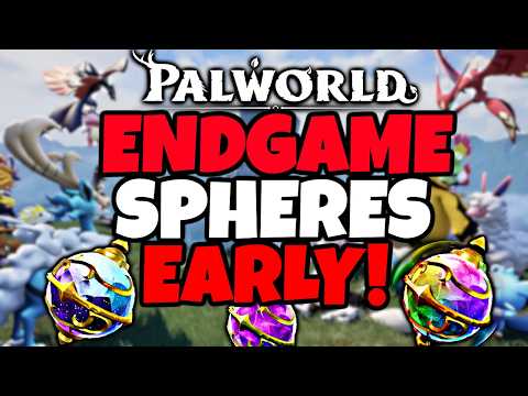 Get Overpowered Spheres EARLY in Palworld & Capture High Level Pals Instantly thumbnail