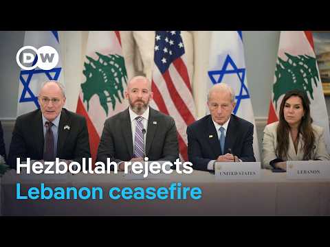 Hezbollah rejects new Israel-Lebanon ceasefire | DW News thumbnail