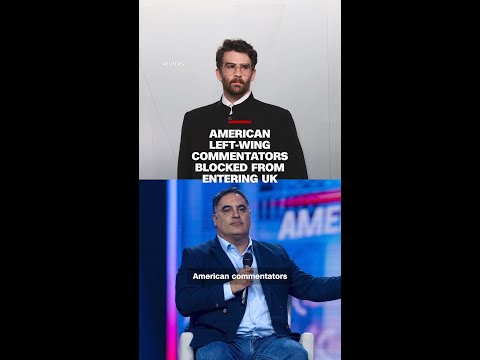 American left-wing commentators blocked from entering UK thumbnail