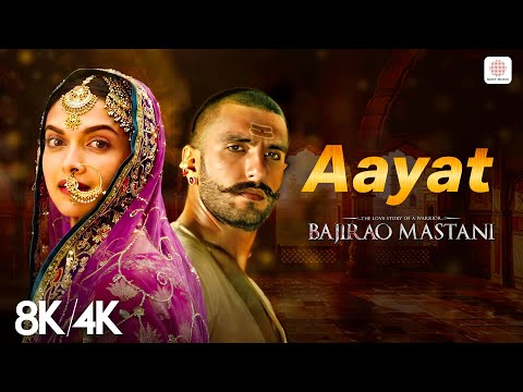 Aayat - 8K/4K Music Video | Arijit Singh | Ranveer Singh , Deepika Padukone | Bajirao Mastani thumbnail