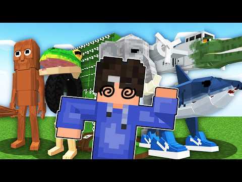 BrainRot Tung Tung Tung Sahur in Minecraft thumbnail