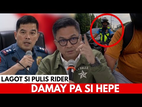 PULIS RIDER NA NANULAK SA C5 PINAPAKULONG NI COMM. CALINISAN. HEPE NA NAGIMBESTIGA TANGGAL DIN. thumbnail