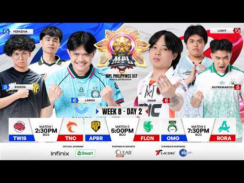 ? LIVE | MPL PH S17 | FILIPINO - Week 8 Day 2 thumbnail