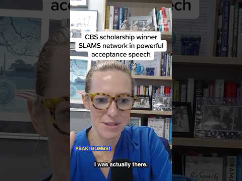 CBS scholarship winner SLAMS network in powerful acceptance speech thumbnail