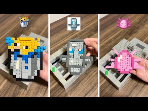Crafting Minecraft Impossible items BUT Lego!  thumbnail
