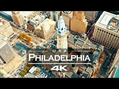 PHILADELPHIA from the Sky 🇺🇸 | Stunning 4K Drone Footage (Day & Night) | Cinematic Aerial Views thumbnail