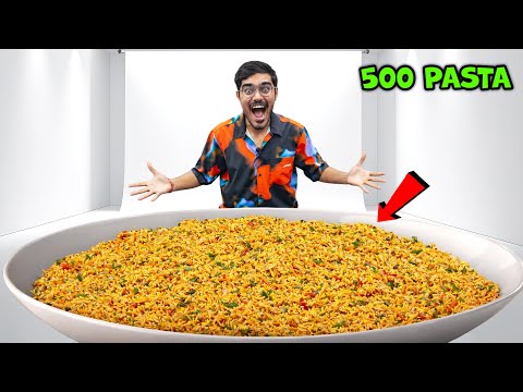 We Made 500 Pasta All At Once | क्या 500 पास्ता बन पाएंगे? thumbnail