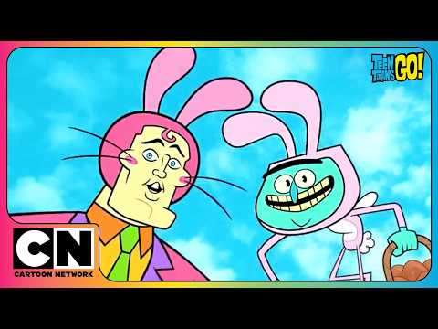 🐣🐰 Teen Titans Go! 🐰🐣 | #EASTER Special Compilation | Cartoon Network Asia thumbnail