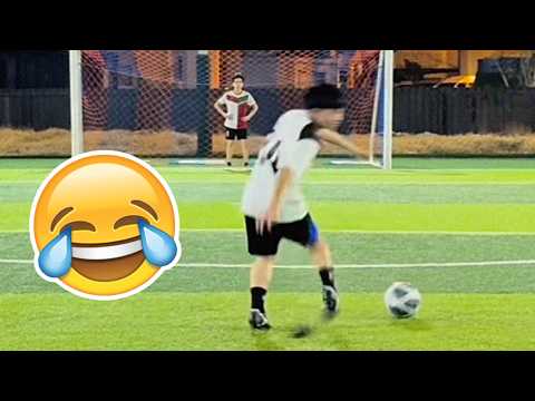 FUNNY FOOTBALL MOMENTS, SKILLS & GOALS #49 thumbnail