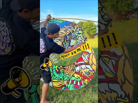 Tragedi layangan patah tulang #layangan #petualangan #seru #lucu #kite thumbnail