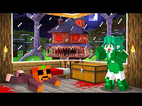 PODEMOS SOBREVIVIR a la CASA MONSTRUO en Minecraft? thumbnail