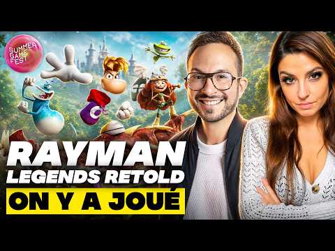 RAYMAN LEGENDS RETOLD : ON Y A JOUÉ et c'est MAGNIFIQUE 🥳 AVIS + GAMEPLAY 4K INÉDIT thumbnail