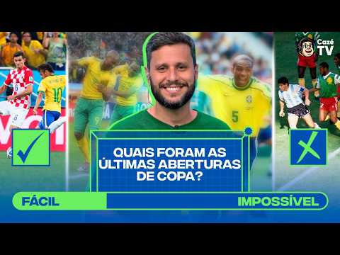 VOCÊ LEMBRA QUAIS FORAM AS ÚLTIMAS ABERTURAS DE COPA DO MUNDO? | COPEIROS #8 thumbnail