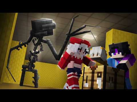 ATRAPADOS EN LOS NUEVOS BACKROOMS DE MINECRAFT... thumbnail