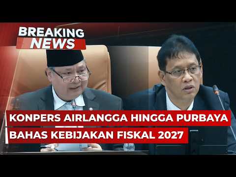 BREAKING NEWS - Konpers Menkeu Purbaya hingga Menko Airlangga soal Kebijakan Fiskal RAPBN 2027 thumbnail
