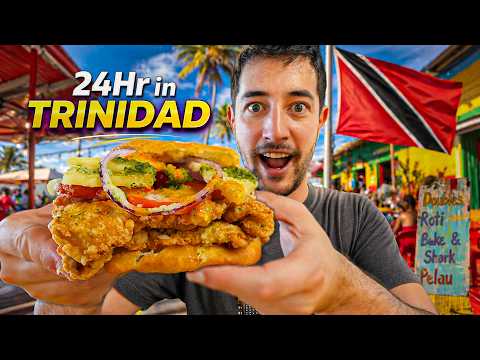 I Flew to Trinidad for STREET FOOD 🇹🇹 24 Hours of Trini Food!! thumbnail