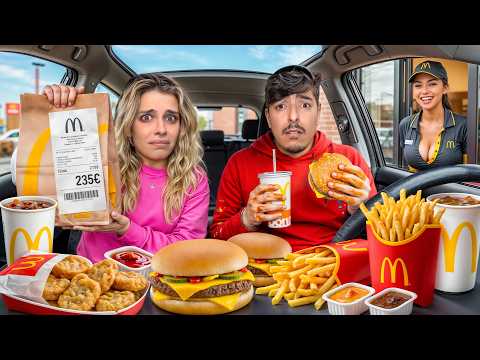 I COMMESSI dei FAST FOOD DECIDONO cosa MANGIAMO PER 24 ORE! *ASSURDO* thumbnail