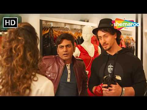 मुन्ना ने कर दी भाई की सेटिंग! 😍😜| Nawazuddin Siddiqui & Tiger Shroff Comedy Scene! | Munna Michael thumbnail