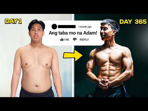 Transforming my Body in 365 Days - 84KG to 64KG  thumbnail
