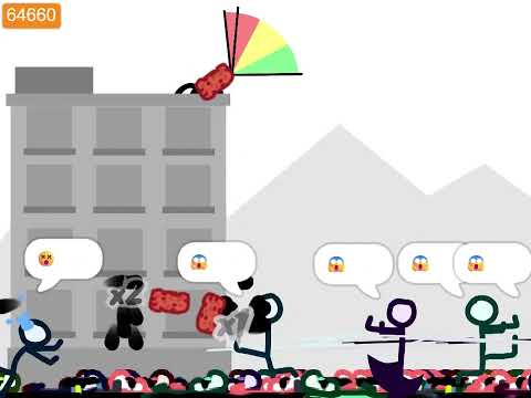 Scratch Longplay [004] throw bricks at pedestrians simulator thumbnail