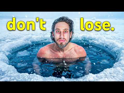 Whoever LOSES Jumps in FREEZING ICE WATER thumbnail