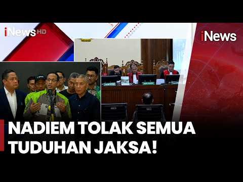 Sidang Pledoi Memanas! Nadiem Makarim Sangkal Semua Tuduhan JPU |  iNews Pagi (3/6) thumbnail
