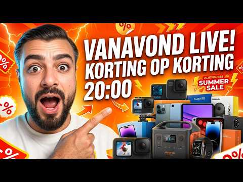 AliExpress Summer Sale LIVE 🔥 DJI, Xiaomi, POCO Deals + Beste Techdeals & Kortingscodes thumbnail
