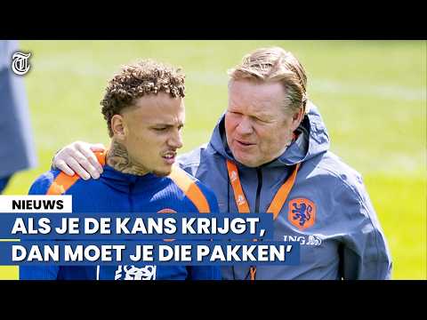 Vader Noa Lang grapt bij uitzwaaitraining Nederlands Elftal:  ‘Je weet maar nooit met Koeman’ thumbnail